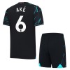 Maglia ufficiale Manchester City Ake 6 Alternativa 2023-24 per Bambino